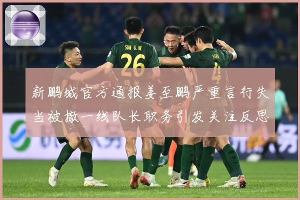 新鹏城官方通报姜至鹏严重言行失当被撤一线队长职务引发关注反思成长观察：最新赛事动态与深度分析